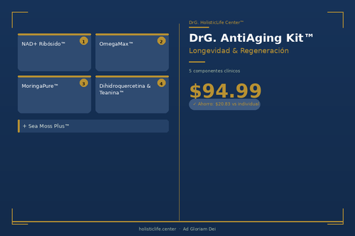 DrG. AntiAging Kit™ — Longevidad & Regeneración Celular