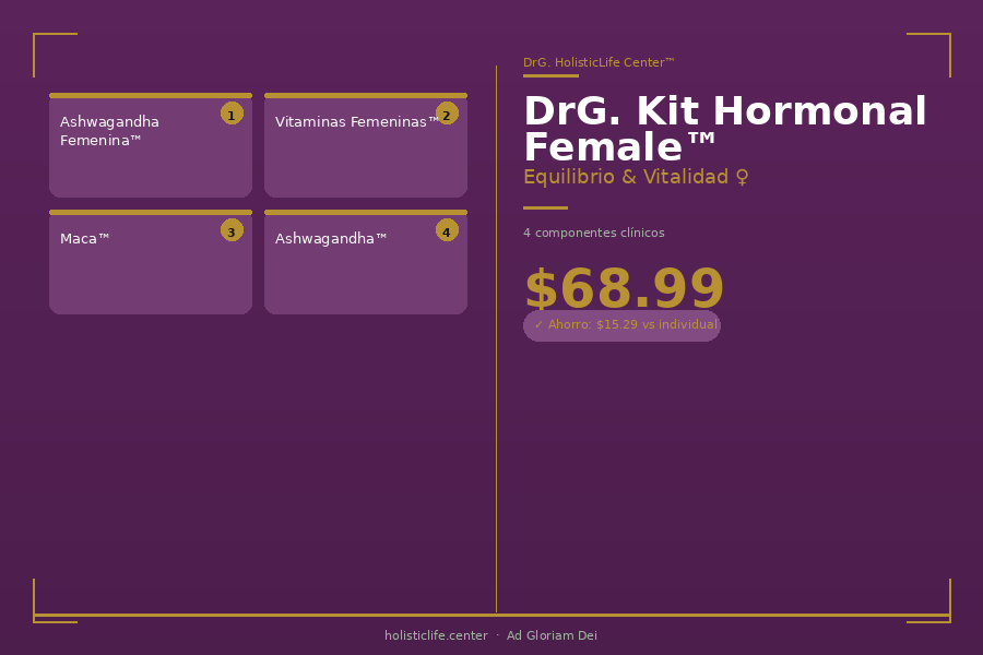 DrG. Kit Hormonal Female™